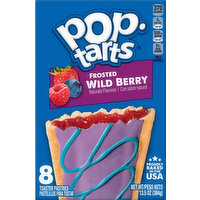 Pop-Tarts Toaster Pastries, Wild Berry, Frosted, 8 Pack - 8 Each 