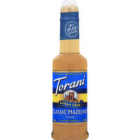 TORANI Syrup, Sugar Free, Classic Hazelnut