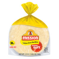 Mission Yellow Corn, Super Soft Tortillas - 30 Each 