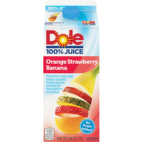 Dole 100% Juice, Orange Strawberry Banana - 59 Ounce 