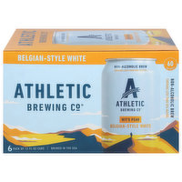 Athletic Brewing Co Beer, Belgian Style White, Wit's Peak