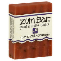 Zum Bar Soap, Goat's Milk, Patchouli-Orange - 3 Ounce 