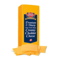 Dietz & Watson Premium C-Sharp New York State Creamy Cheddar Cheese - 1 Pound 