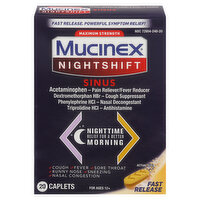 Mucinex Sinus, Maximum Strength, Caplets - 20 Each 