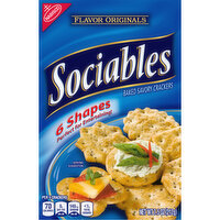 Sociables Flavor Originals Sociables Baked Savory Crackers, 7.5 oz - 7.5 Ounce 