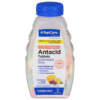 TopCare Antacid, Ultra Strength, 1000 mg, Chewable Tablets, Assorted Fruit Flavors