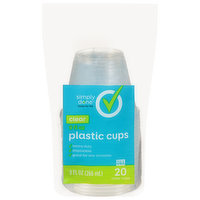 Simply Done Plastic Cups, Clear, 9 Fluid Ounce