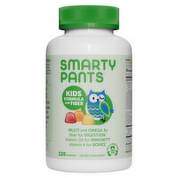 SmartyPants Kids Formula and Fiber, Gummies