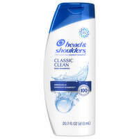 Head & Shoulders Daily Shampoo, Classic Clean - 20.7 Fluid ounce 