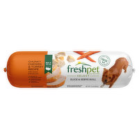 Freshpet Dog Food, Chunky Chicken & Turkey Recipe - 1.5 Pound 