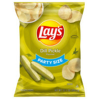 Lay's Potato Chips, Dill Pickle Flavored, Party Size