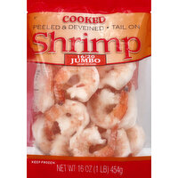 Tampa Bay Fisheries Shrimp, Cooked, 16/20 Jumbo - 16 Ounce 