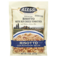 Alessi Risotto, Premium, with Sun Dried Tomatoes and Italian Arborio Rice - 8 Ounce 