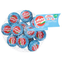 Babybel Semisoft Cheese, Light, Mini - 12 Each 