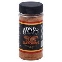 Adkins Seasoning, Fajita, Mesquite - 16 Ounce 