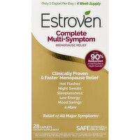 Estroven Menopause Relief, Complete Multi-Symptom, Caplets - 28 Each 