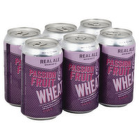 Real Ale Brewing Company Beer, Wheat, Passion Fruit - 6 Each 