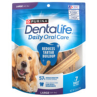 DentaLife Dog Treats, Daily, Oral Care, Large (40 + Lbs) - 7 Each 