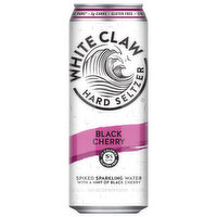 White Claw Hard Seltzer Hard Seltzer, Black Cherry - 19.2 Fluid ounce 