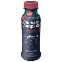 Chobani Yogurt Drink, Greek, 1% Milkfat Lowfat, Strawberry Cream - 10 Fluid ounce 