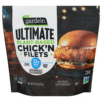 Gardein Chick'n Filets, Plant-Based, Ultimate - 15 Ounce 