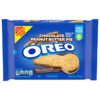 OREO OREO Chocolate Peanut Butter Pie Sandwich Cookies, Family Size, 17 oz