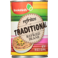 Brookshire's Traditional Refried Beans - 16 Ounce 