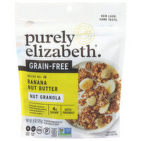 Purely Elizabeth Nut Granola, Grain-Free, Recipe No. 08, Banana Nut Butter - 8 Ounce 