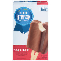 Blue Ribbon Classics Frozen Dairy Dessert, Star Bar, Friends + Family Pack - 20 Each 