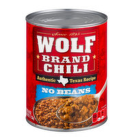 Wolf Brand Chili Wolf Brand Chili No Beans - 38.5 Ounce 