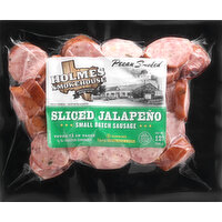 Holmes Smokehouse Sausage, Jalapeno, Sliced - 12 Ounce 