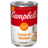 Campbell's Soup, Gluten Free, Cream of Chicken, Condensed - 10.5 Ounce 