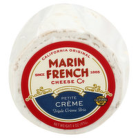 Marin French Cheese, Brie, Triple Creme, Petite - 4 Ounce 