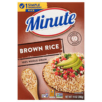 Minute Brown Rice, 100% Whole Grain