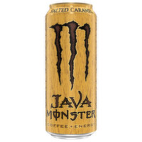 Java Monster Energy Drink, Salted Caramel, Coffee + Energy - 15 Fluid ounce 