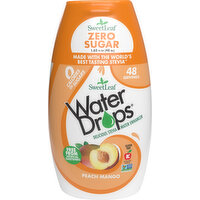 SweetLeaf Water Enhancer, Delicious Stevia, Zero Sugar, Peach Mango - 1.62 Fluid ounce 