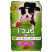 Paws Happy Life Dog Food, Complete Formula with Real Chicken, Adult