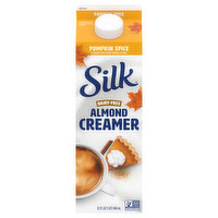 Silk Almond Creamer, Dairy-Free, Pumpkin Spice - 32 Fluid ounce 