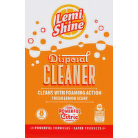 Lemi Shine Disposal Cleaner, Fresh Lemon Scent - 8.46 Ounce 