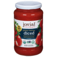 Jovial Tomatoes, Organic, Diced