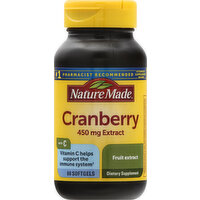 Nature Made Cranberry, 450 mg, Softgels - 60 Each 