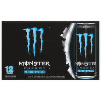 Monster Energy Drink, Lo-Carb, 12 Pack - 12 Each 