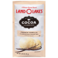 Land O Lakes Cocoa Mix, French Vanilla & Chocolate - 1.25 Ounce 