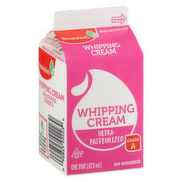 Brookshire's Whipping Cream, Ultra-Pasteurized - 1 Pint 