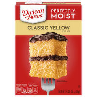 Duncan Hines Cake Mix, Classic Yellow - 15.25 Ounce 