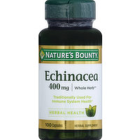 Nature's Bounty Echinacea, 400 mg, Capsules - 100 Each 