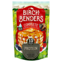 Birch Benders Pancake & Waffle Mix, Complete, Protein - 16 Ounce 