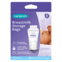 Lansinoh Breastmilk Storage Bags. Presterilized