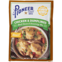 Pioneer Chicken Dumplings Meal Sauce & Seasoning Mix - 2 Ounce 