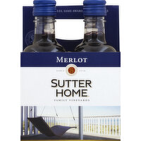 Sutter Home Merlot - 4 Each 